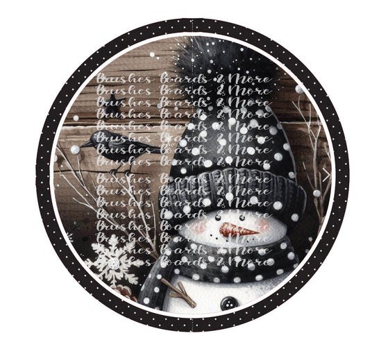 PRIMITIVE SNOWMAS POLKA DOT DOOR PNG