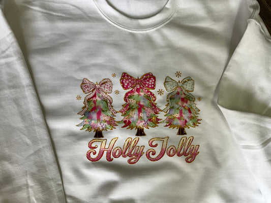 HOLLY JOLLY DTF SWEATSHIRT