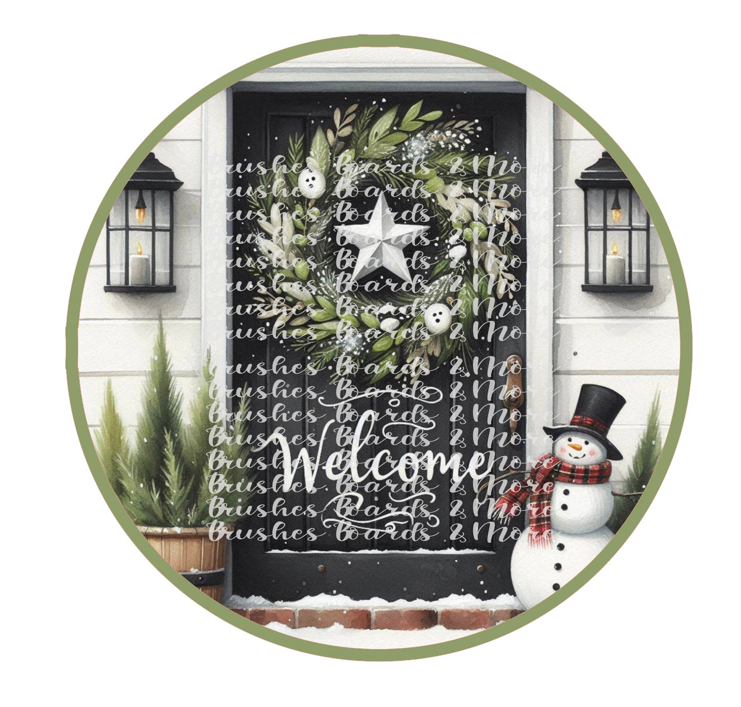 WELCOME BLACK DOOR DOOR PNG