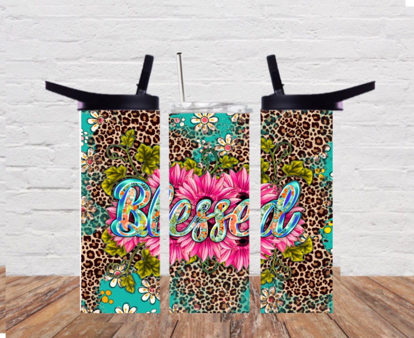 LEOPARD BLESSED TUMBLER