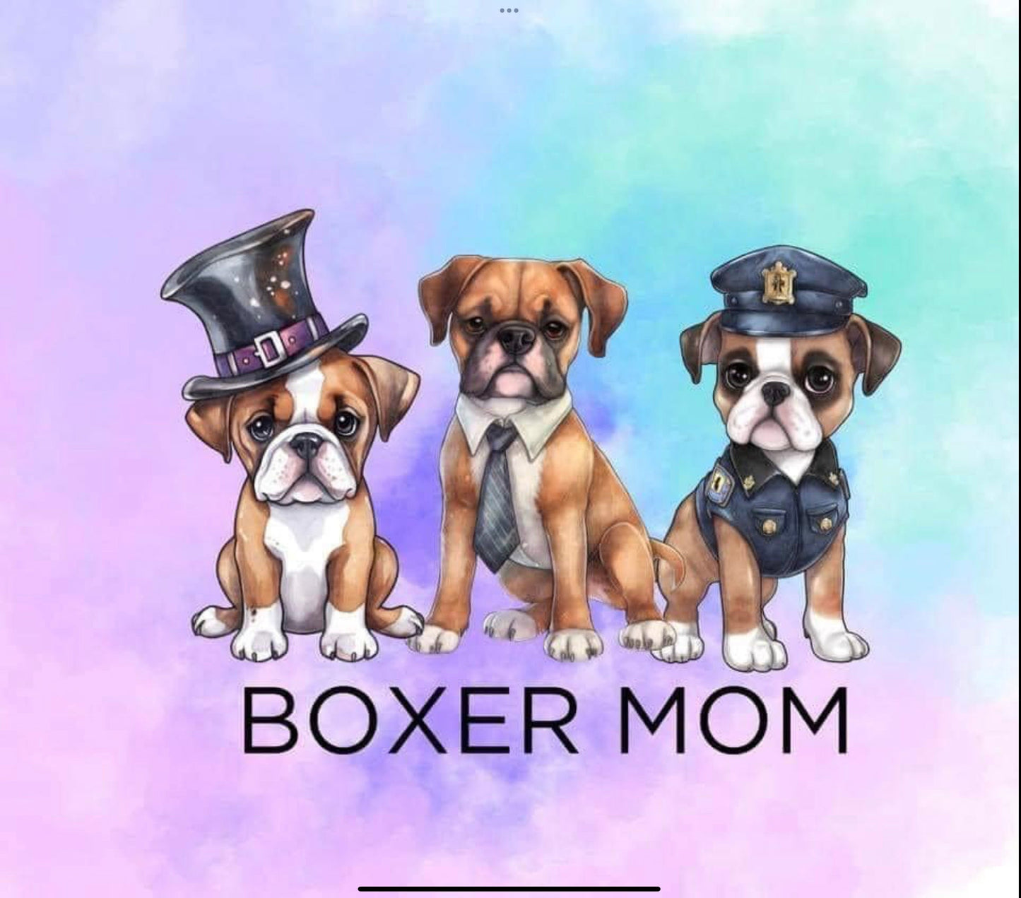 BOXER MOM TUMBLER