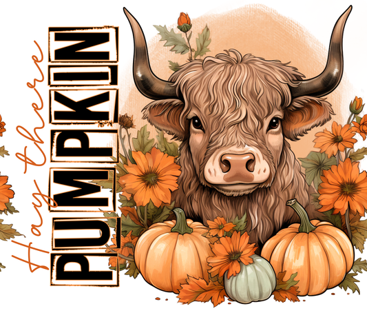 HAY THERE PUMPKIN TUMBLER