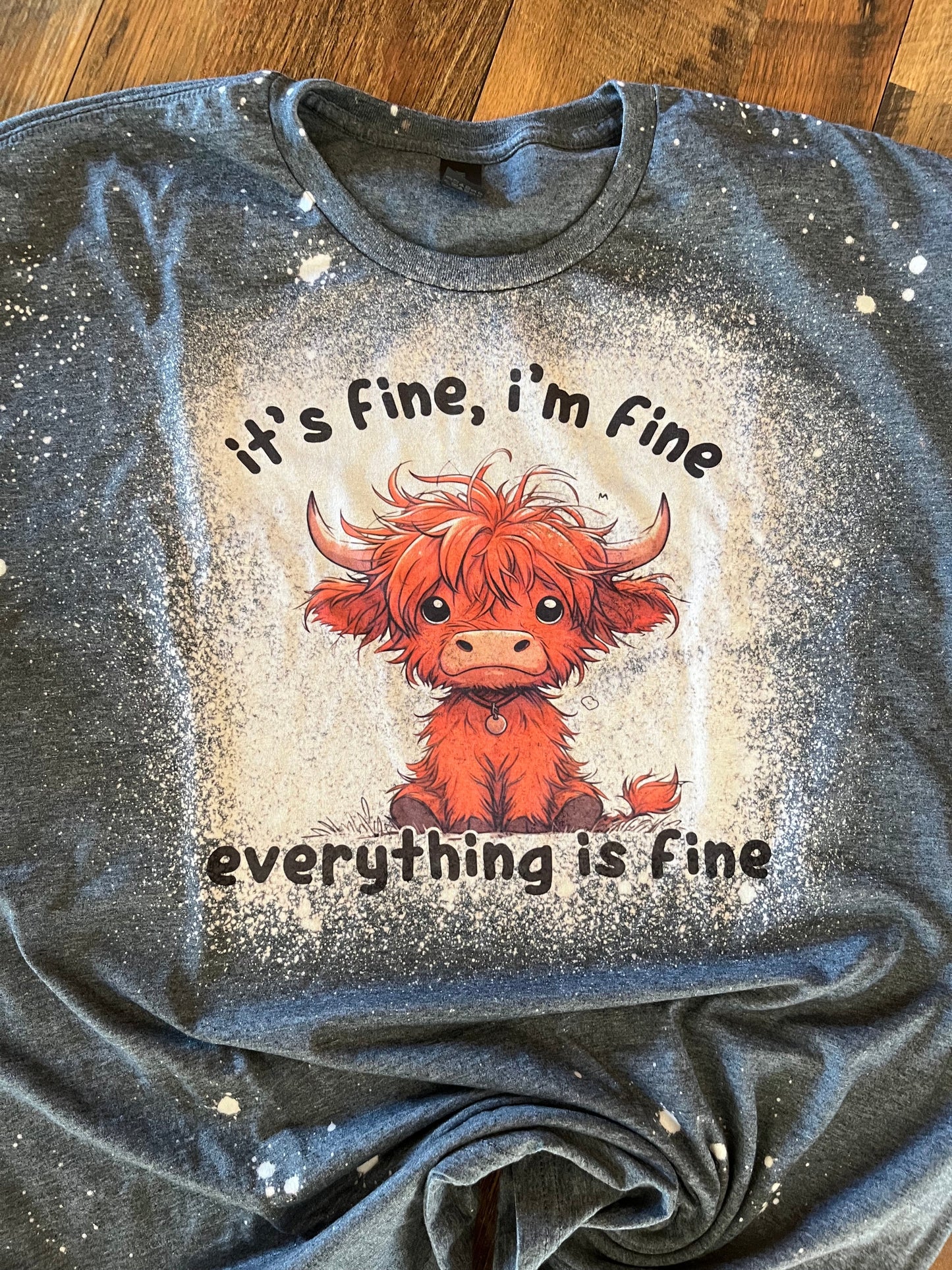 IM FINE BLEACHED T-SHIRT