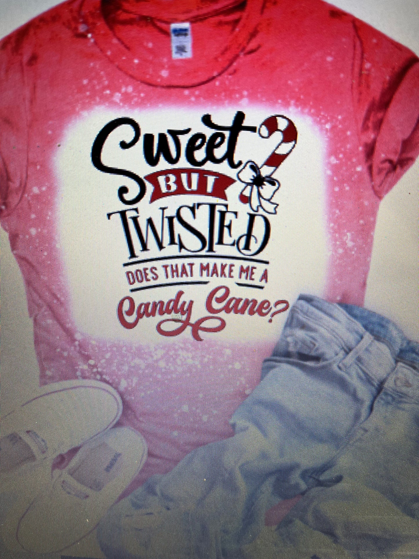 SWEET BUT TWISTED BLEACHED T-SHIRT