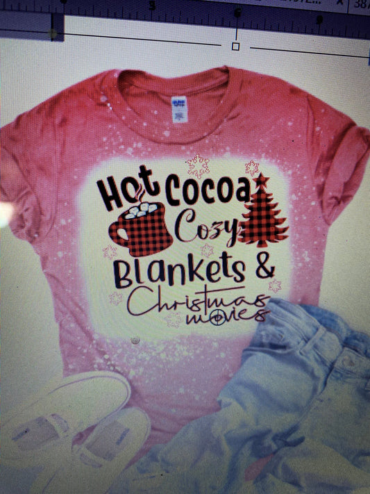 HOT COCOA BLEACHED T-SHIRT