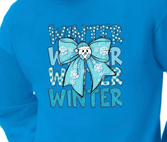 WINTER WINTER WINTER DTF SWEATSHIRT