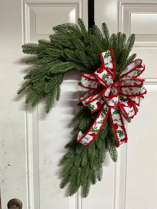 CANDY CANE WREATH