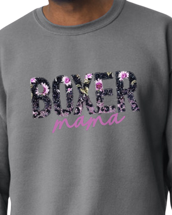 BOXER MAMA DTF SWEATSHIRT